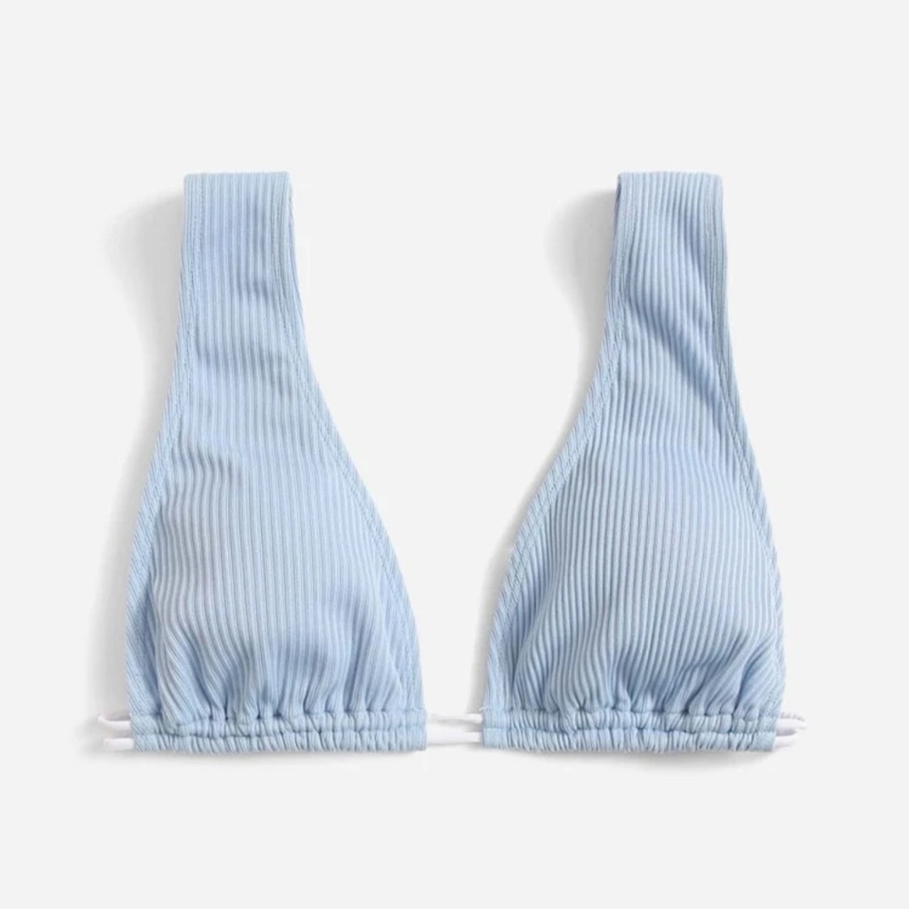 SHEIN Ribbed Drawstring Draw Back Bikini M - Picture 5 of 6